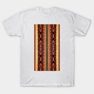 Navajo Colors 22 by Hypersphere T-Shirt